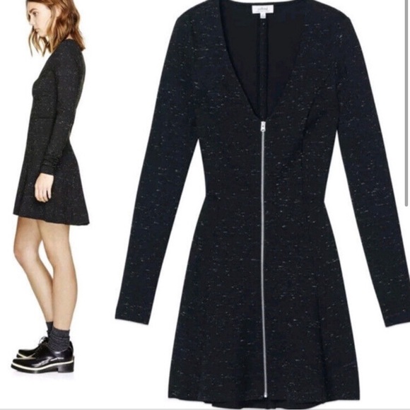 Aritzia Wilfred Lavande Zip-Front Dress - Picture 5 of 5